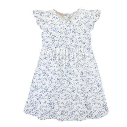 Girl's Romantic Toile Dress