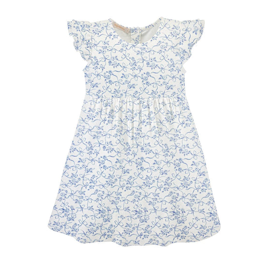 Girl's Romantic Toile Dress