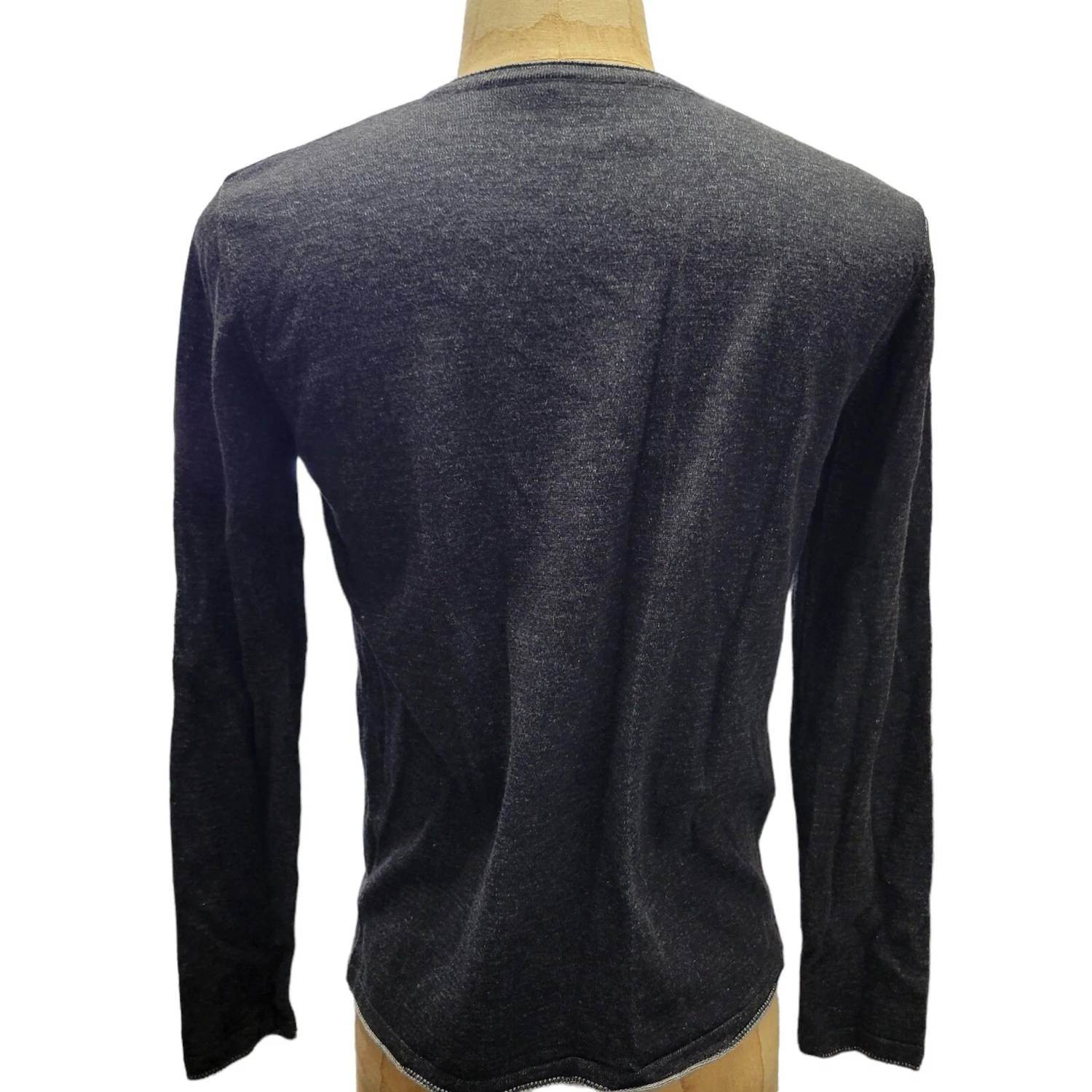 RNT23 - Men's Long Sleeve Crewneck Shirt - Rack Hunt -