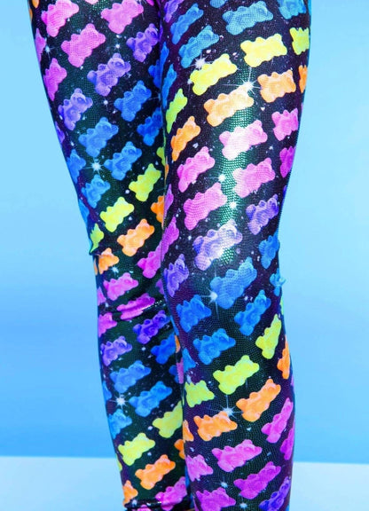 Glitter Foil High Shine Legging