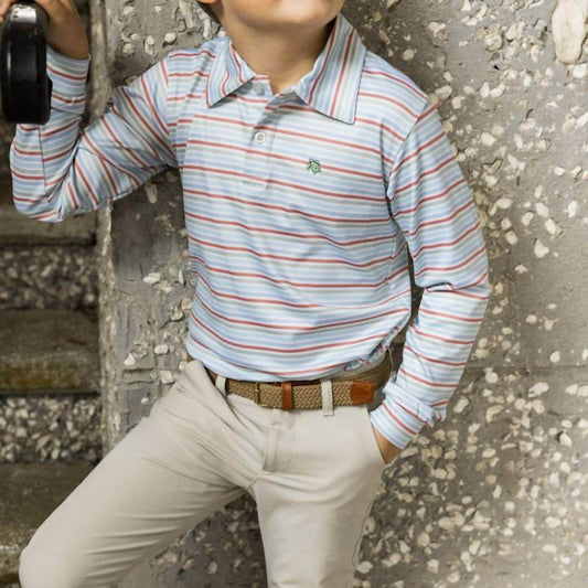 Bailey Boys - Harry Long Sleeve Performance Polo Shirt - Rack Hunt -