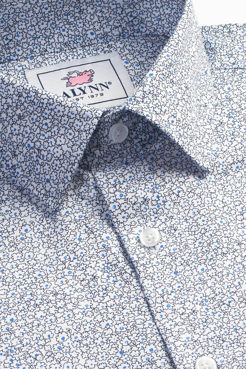 Men's Reid Floral Untuckable Classic Fit Dress Shirt