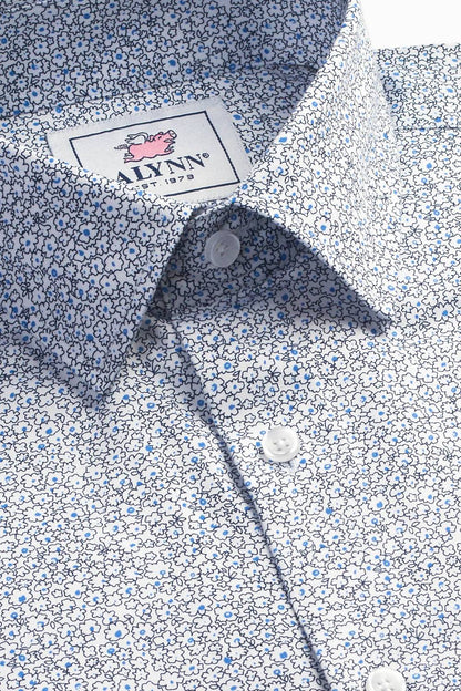 Men's Reid Floral Untuckable Classic Fit Dress Shirt