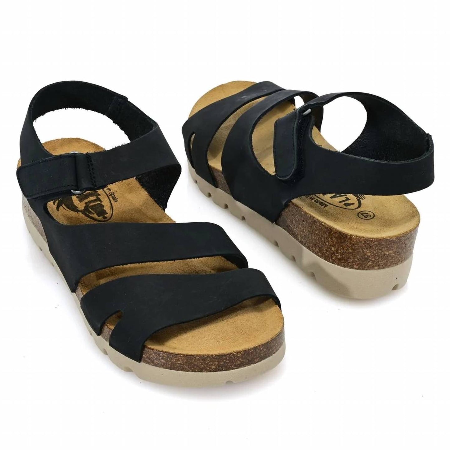 Women's Comodoro Leather Wedge Sandals