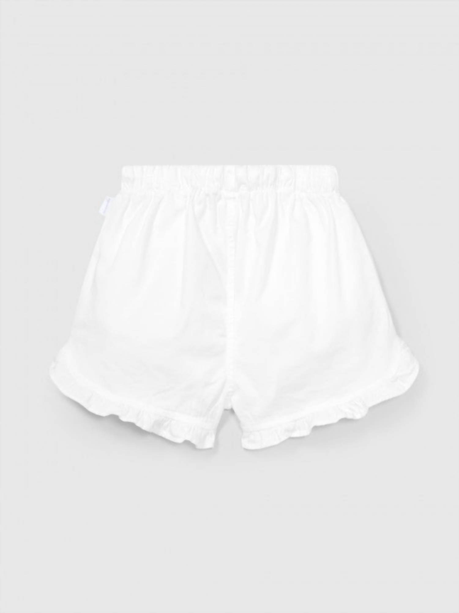 Laranjinha - Girl's Pull-up Shorts With Ruffled Detail - Rack Hunt -