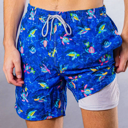 Men's New Turtles Swim Trunks