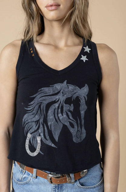 Horse Mane Swing Tank Top