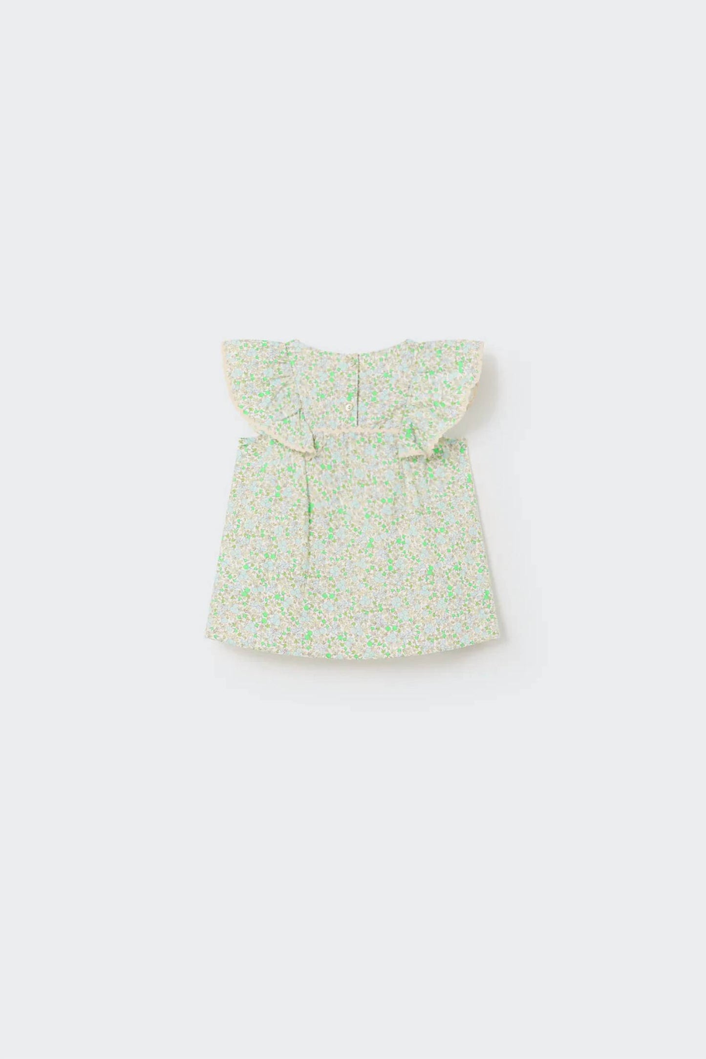 Girl's Bright Floral Baby Dress