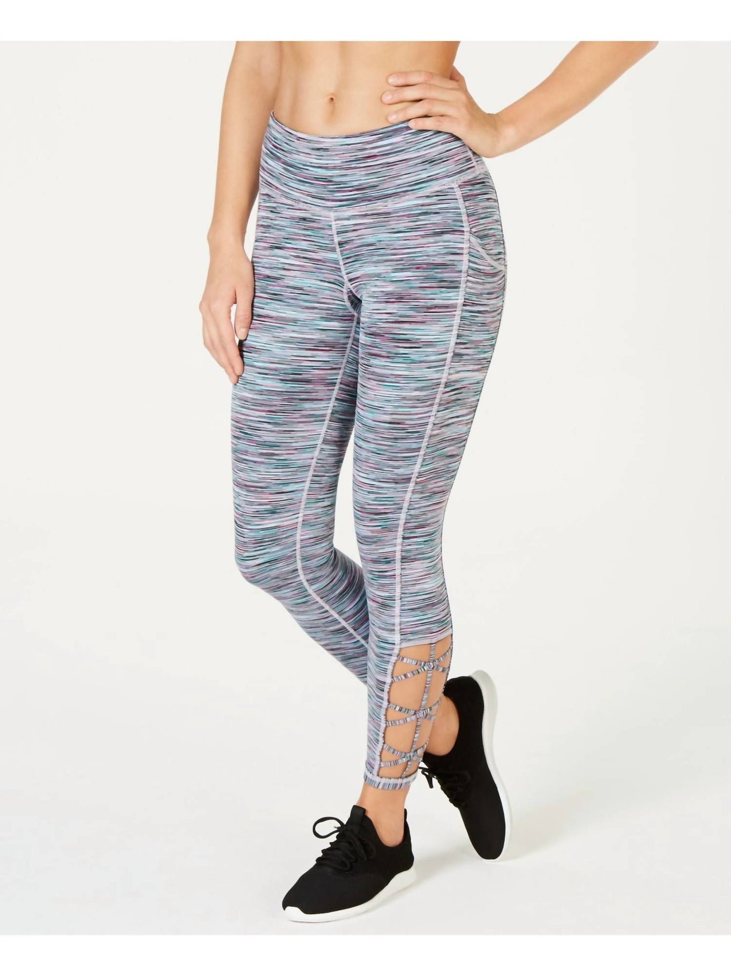 Women's Space Dyed Cutout Leggings