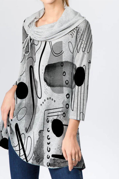 Nancy Cowl Neck Tunic