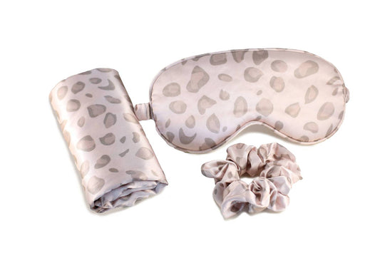 Ultimate Sleep Satin Pillowcase, Eye Mask And Scrunchie Set