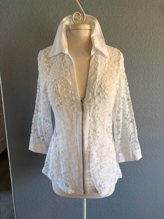 Klaveli - Women's Lace Jacket - Rack Hunt -