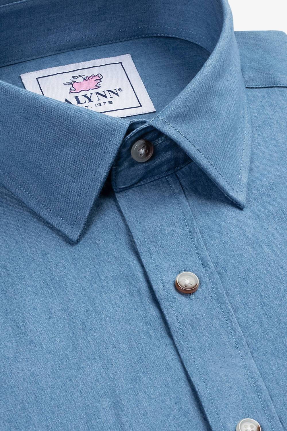 Men's Liam Untuckable Slim Fit Dress Shirt