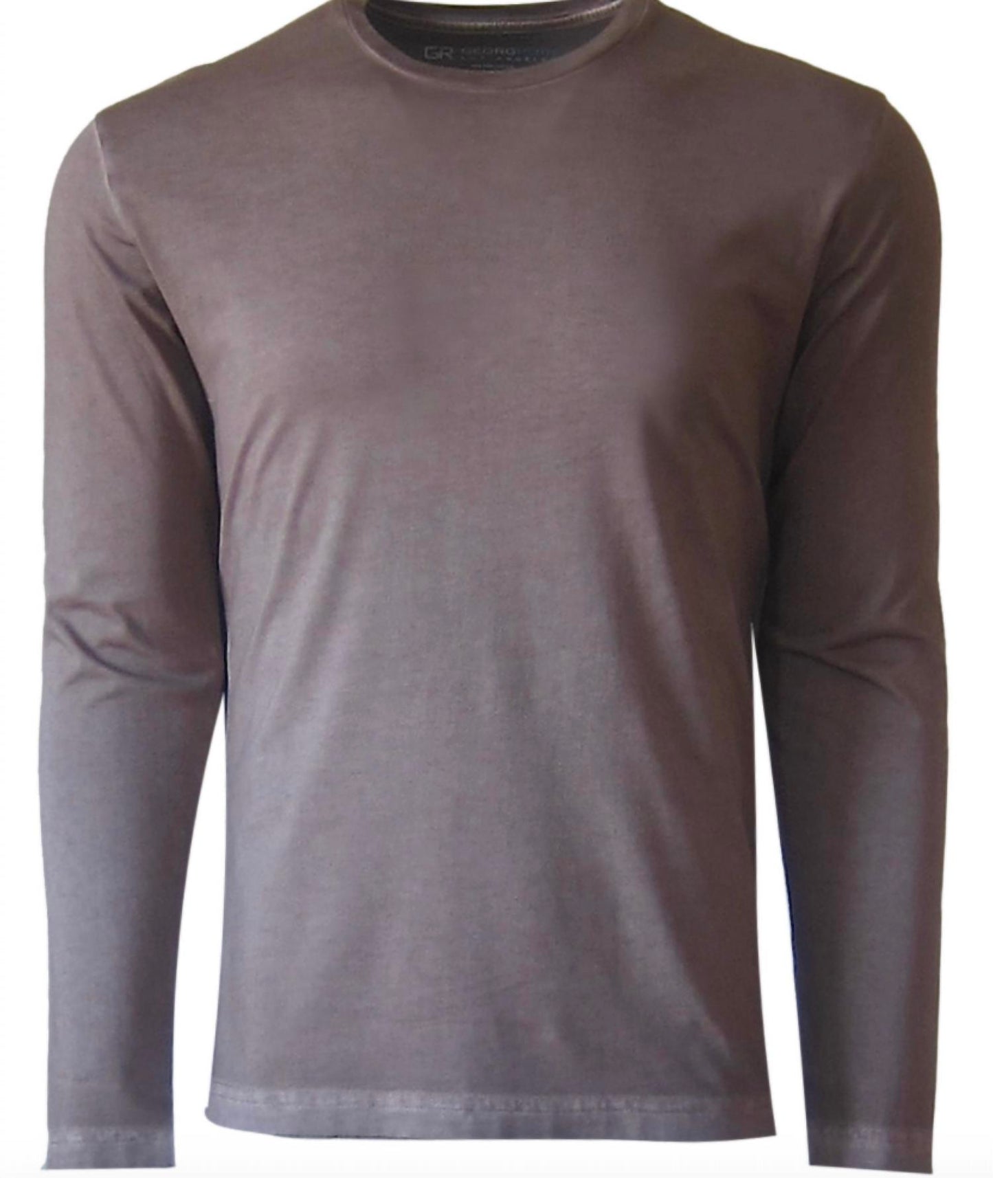 Men's V-Neck Long Sleeve Pima Cotton Top