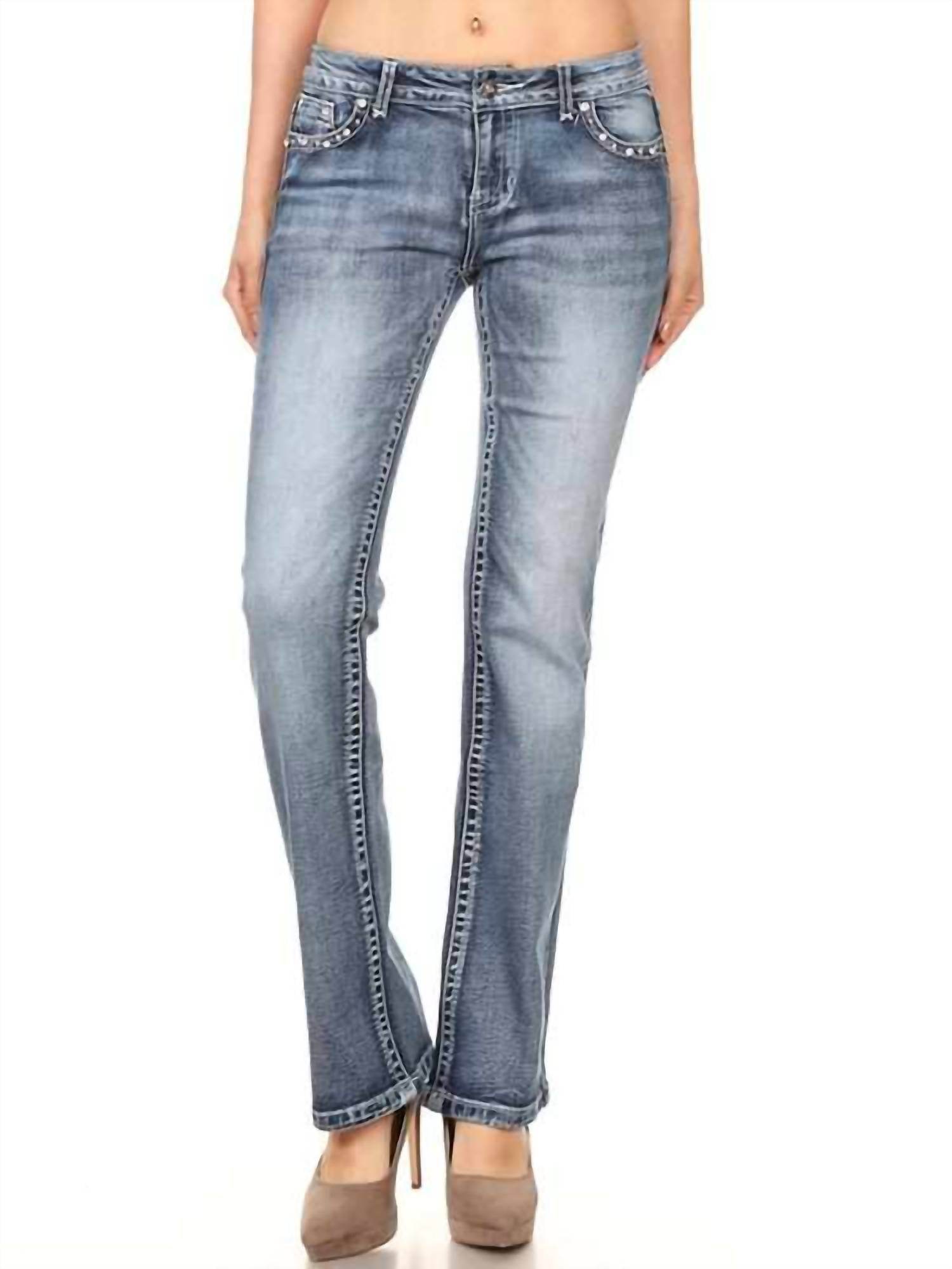 Bus Stop - Cheeky Skulls Jeans - Rack Hunt -