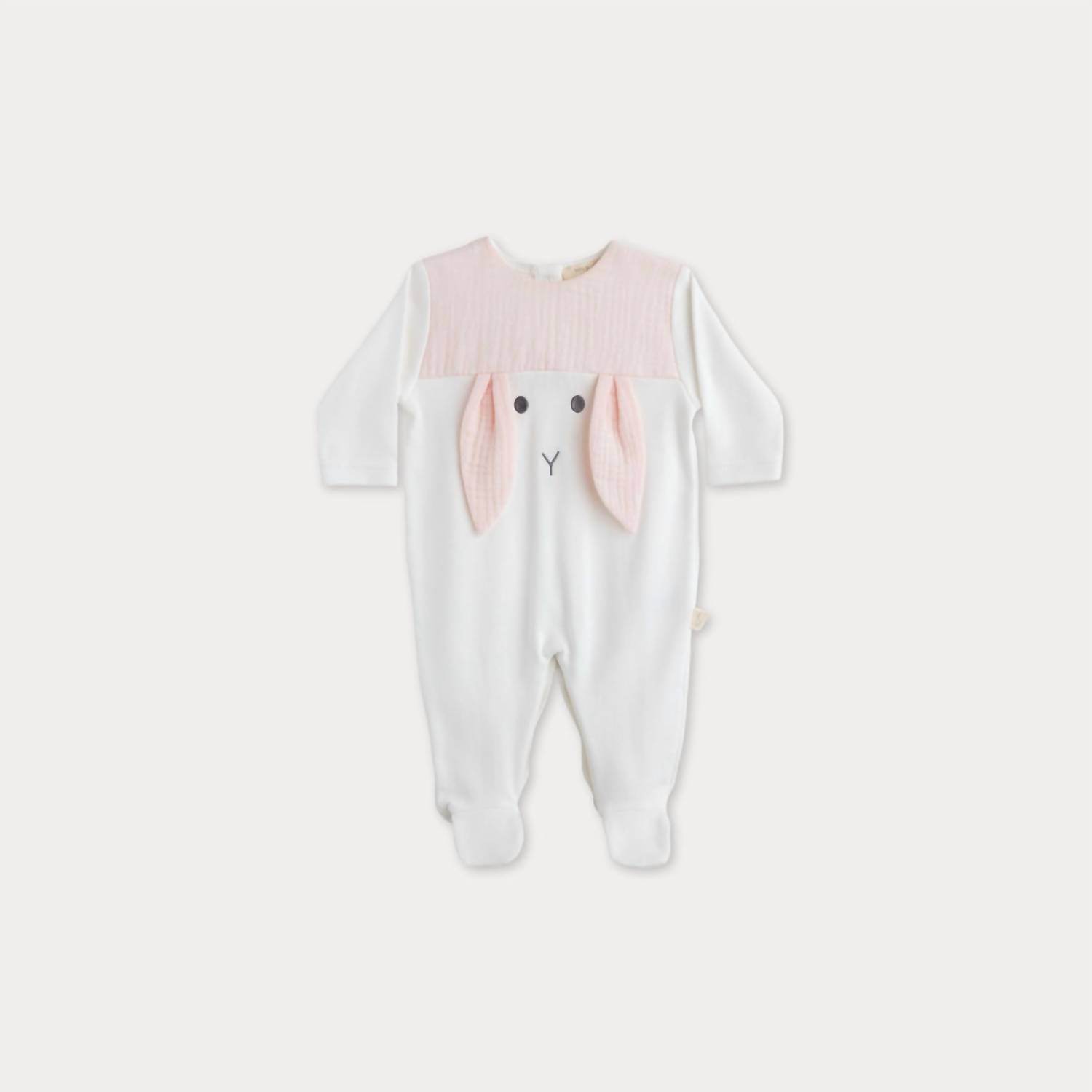 Baby Gi - Girl's Bunny Baby Grow For Cozy Cuddles Rompers - Rack Hunt -