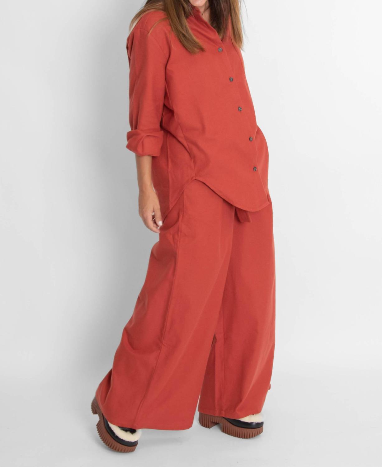 Wide Leg Trousers