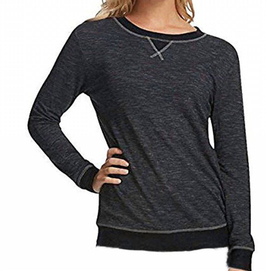 V-Notch Crew Neck Pajama Top