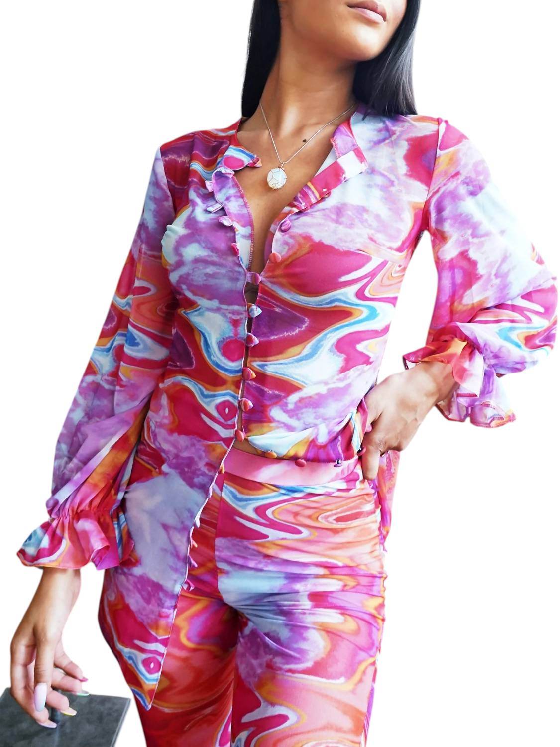 Koy & Victoria - Vicky Long Sleeve Top - Rack Hunt