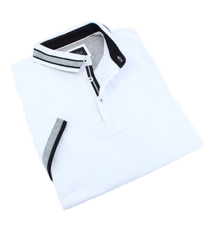 Slim Fit Polo With Trim