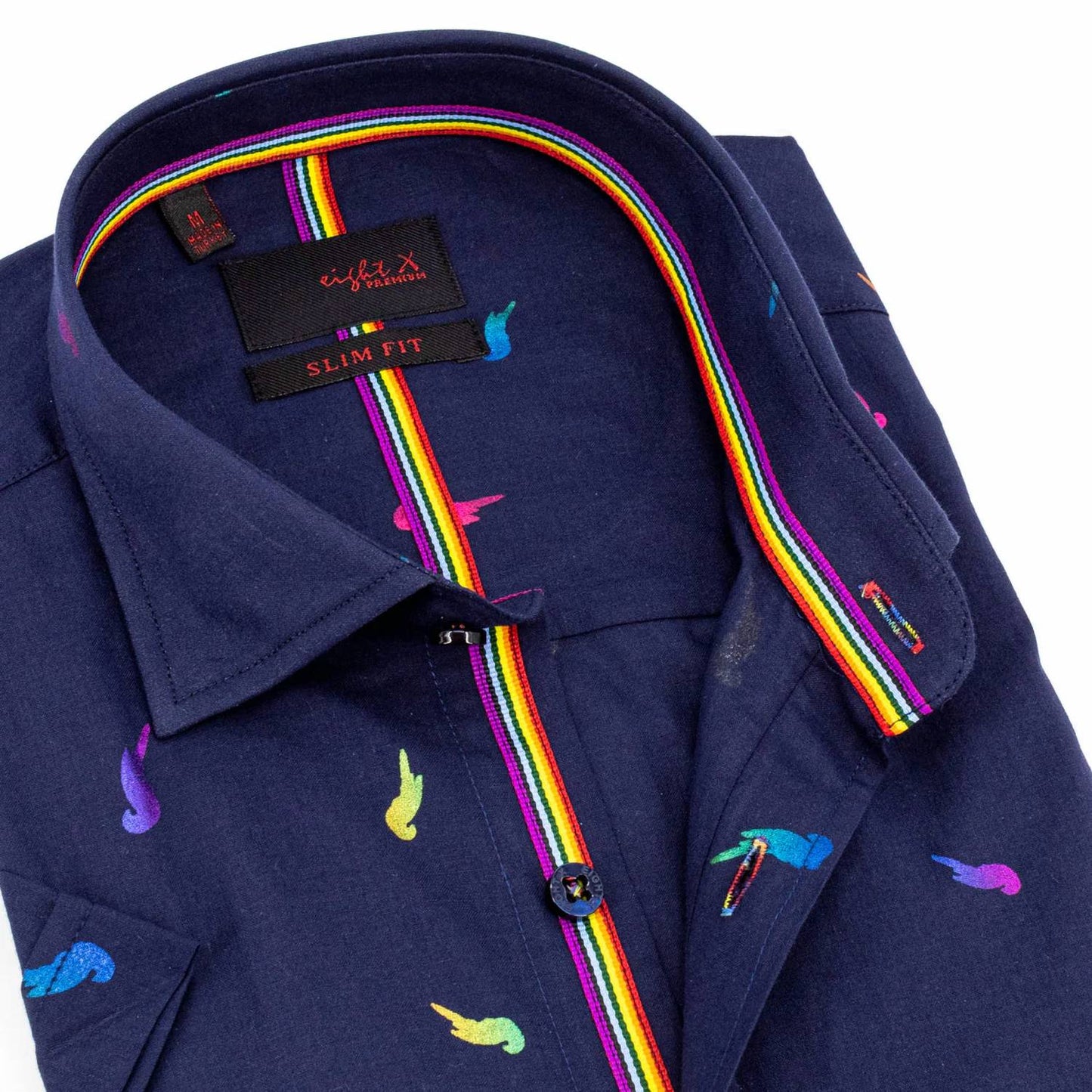 Parrot Punch Foil Short Sleeve Shirt