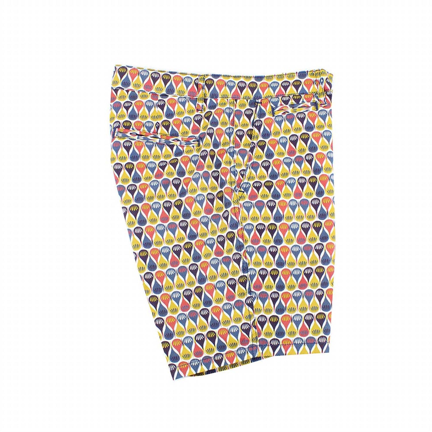 Men's Retro Print Colorful Shorts