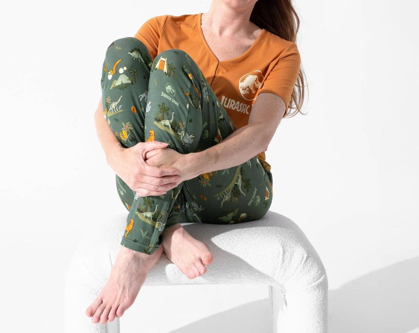 Women's Jurassic Park Safari Bamboo Pajama Set