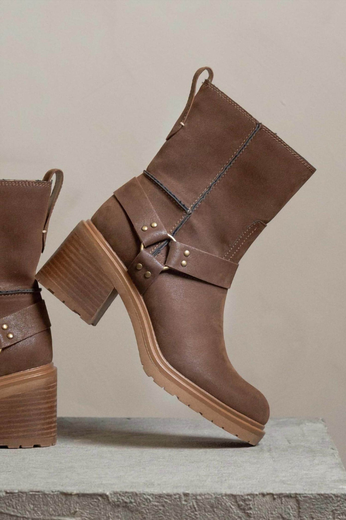 BABE - Women's Clyde Moto Ankle Boot - Rack Hunt -