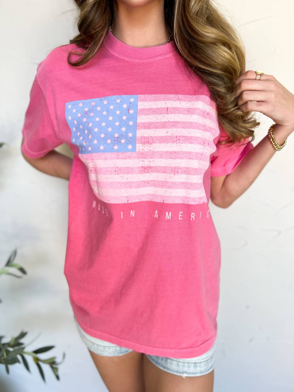 Made In America Graphic Crewneck Tee
