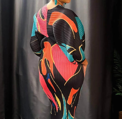 Dorcas - Sunset Swirl Dress - Rack Hunt