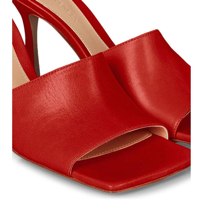 Women's Stretch Heeled Mules