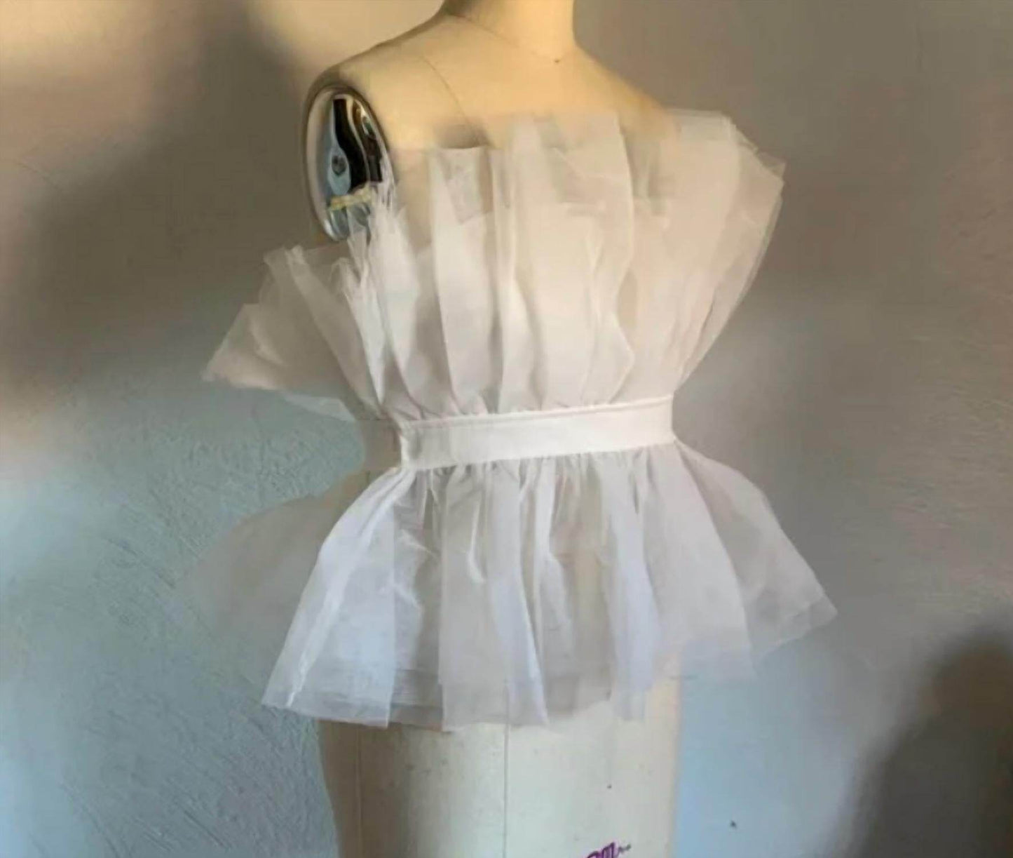 Sincerely Jules - Women's Tulle Bustier Top - Rack Hunt -