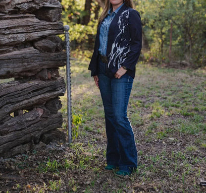 Turquoise Haven - Midnight Mustang Blazer - Rack Hunt
