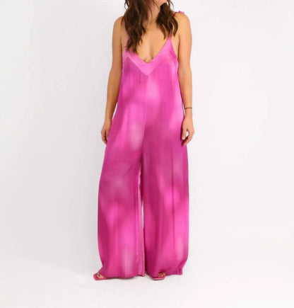 Cossac - Strappy Jumpsuit Print - Rack Hunt