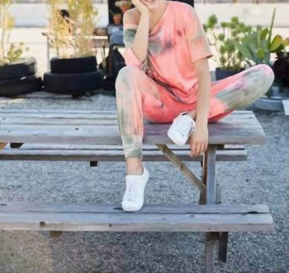 Ellis - Riki Tie Dye Jogger Set - Rack Hunt