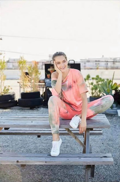 Ellis - Riki Tie Dye Jogger Set - Rack Hunt