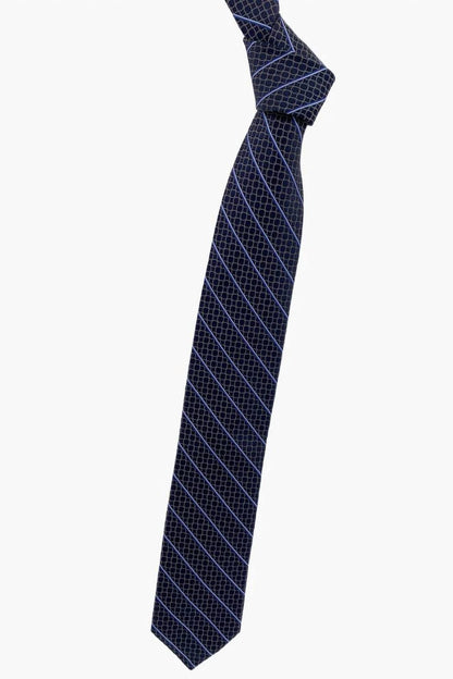 Men's Stripe Best Of Class Woven Silk Tie