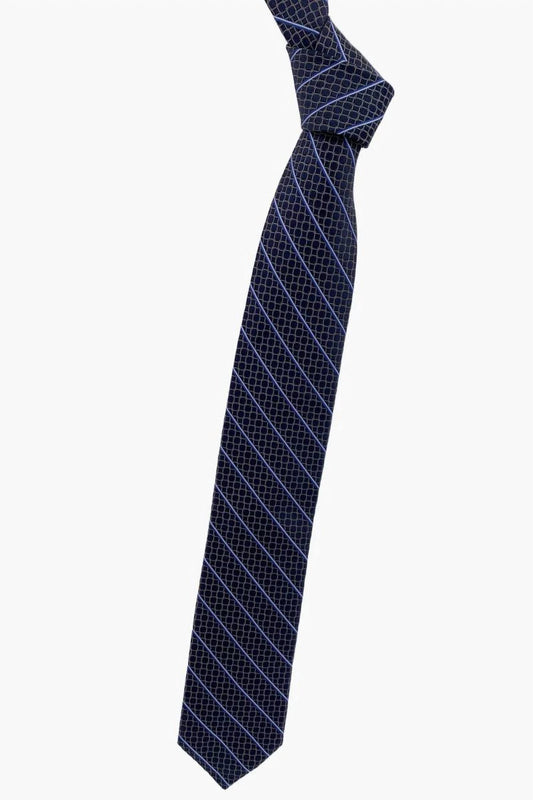 Men's Stripe Best Of Class Woven Silk Tie
