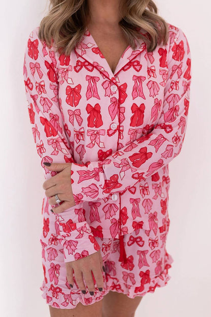Women's Long Sleeve Short Set