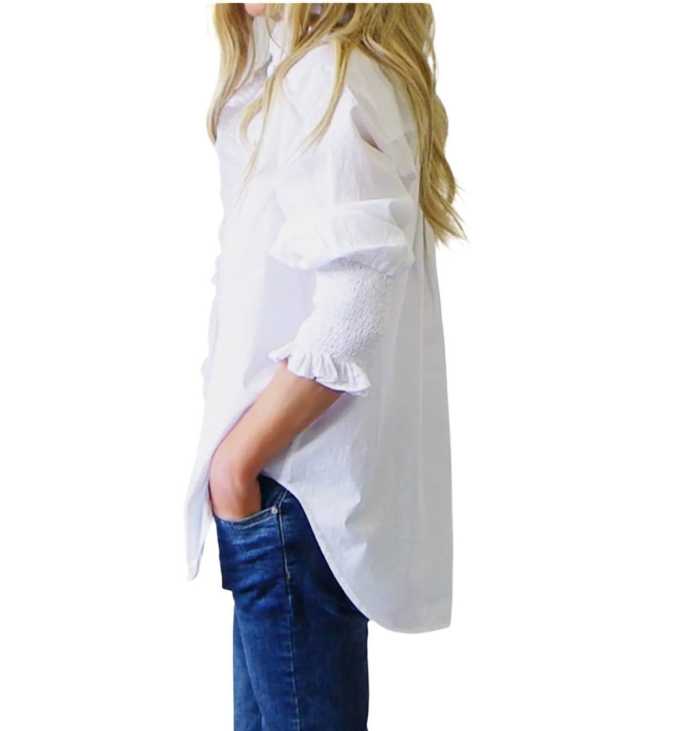 Who's Charlie - Poppy Cotton Poplin Shirt - Rack Hunt