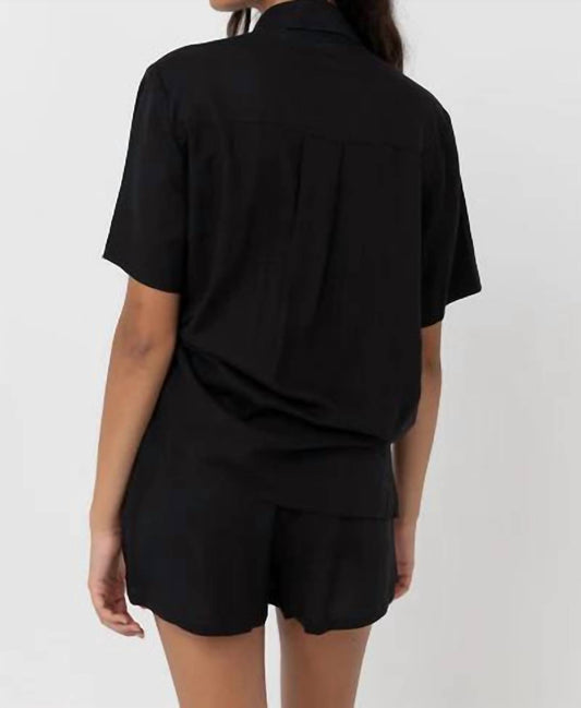Beach Button Shirt