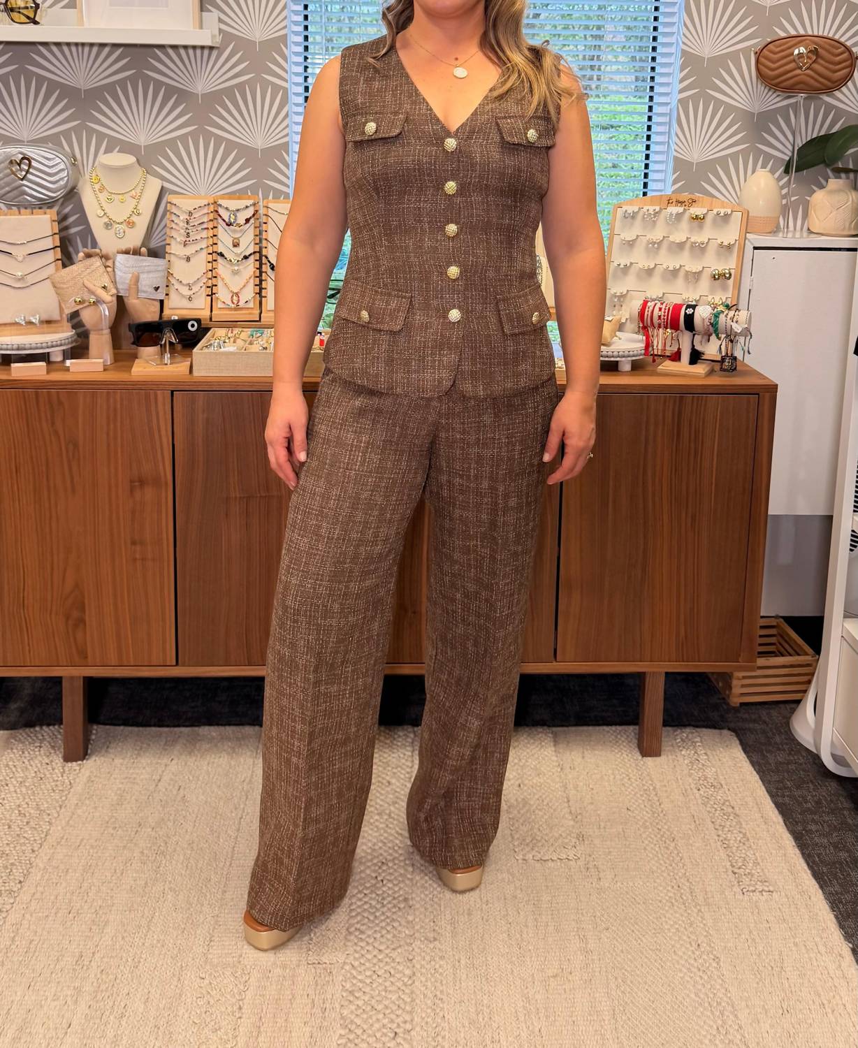 Classic Tweed Pants