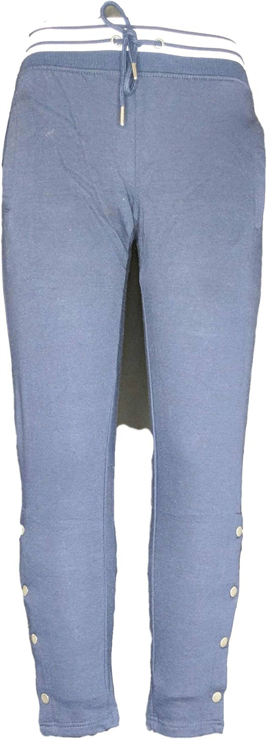 Women's Snapped Drawstring Jogger Pants