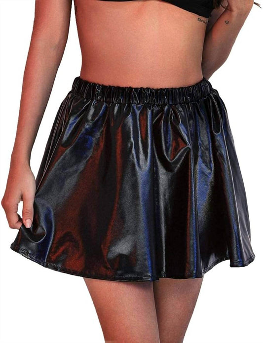 Belle Cher - Metallic Mini Skort - Rack Hunt -