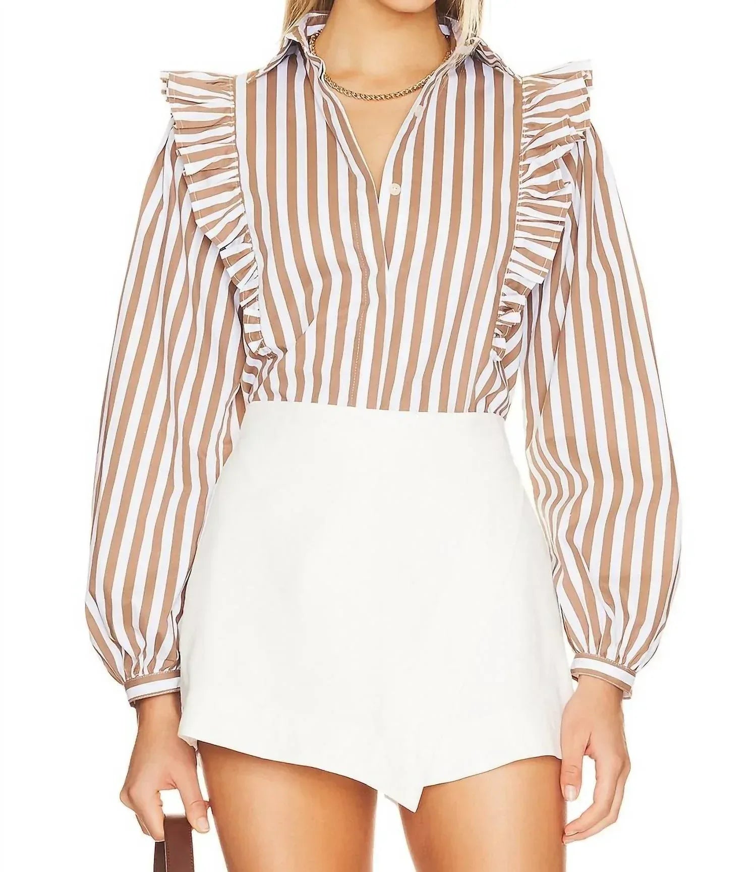 The Femm - Brooke Long Sleeve Blouse - Rack Hunt