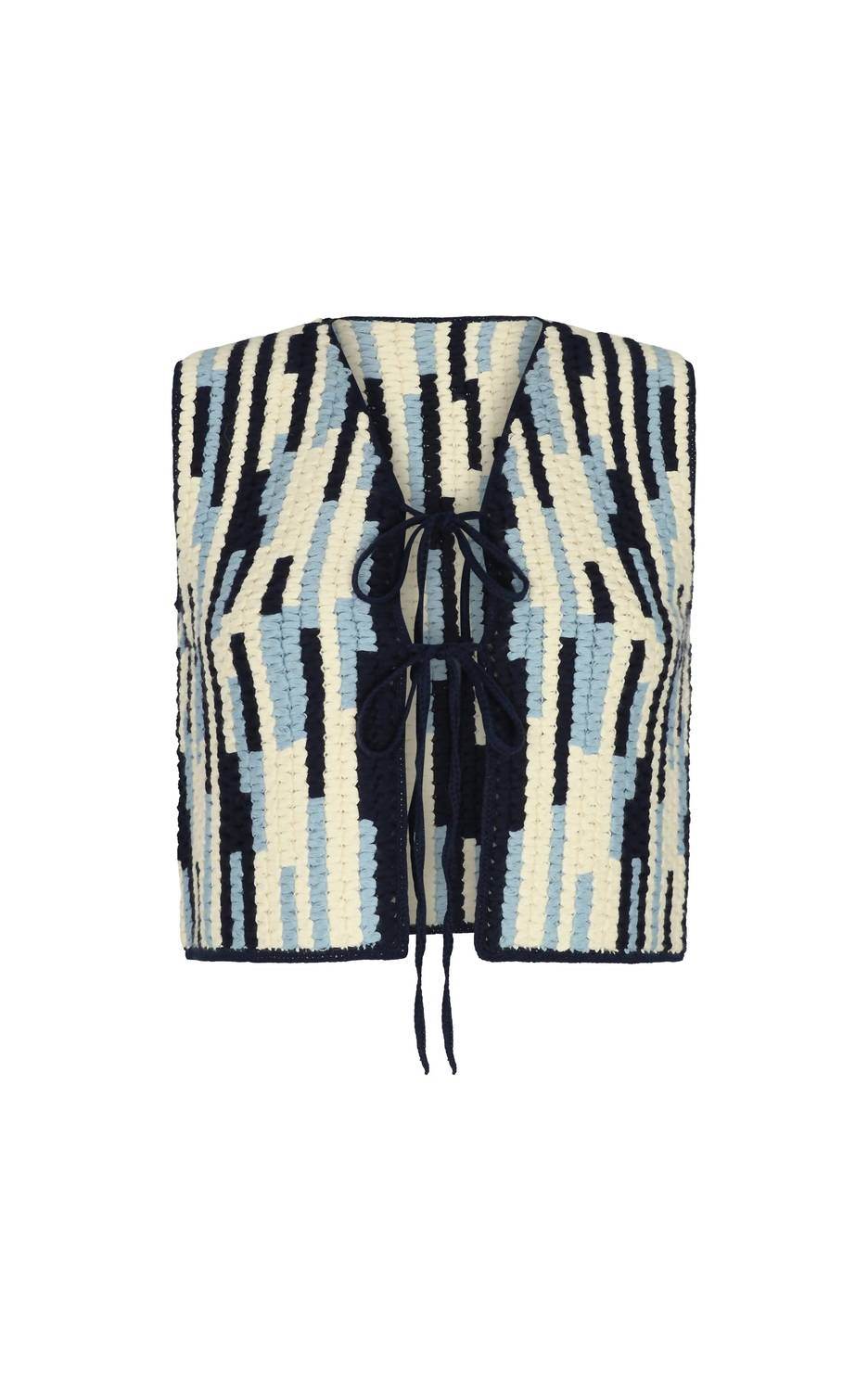 ESCVDO - Anadara Crochet Vest - Rack Hunt -