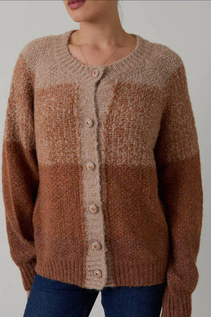 Grateful Colorblock Cardigan