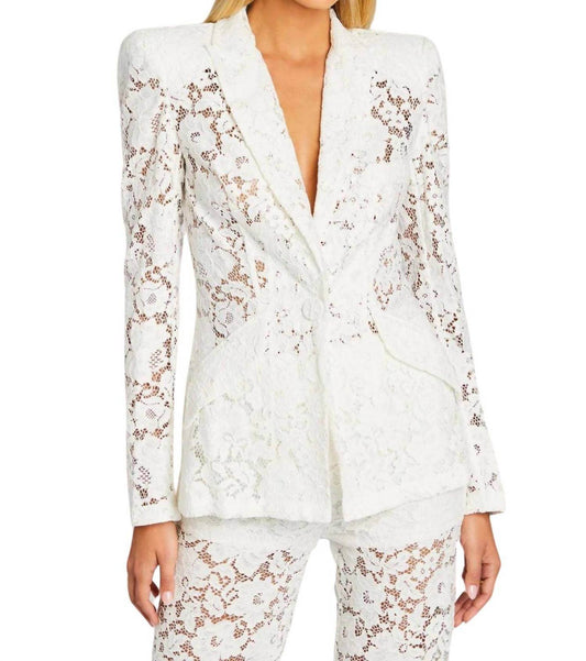 Sans Faff - Sans Faff Kensington Lace Blazer - Rack Hunt -