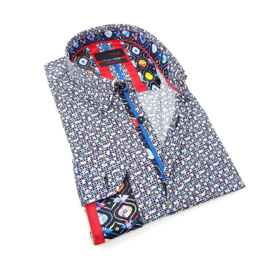 Modern Dot Button Down Shirt