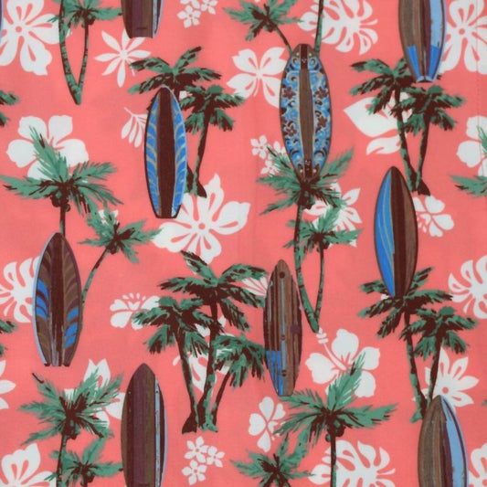 Buoy & Boat - Men's Short Sleeve Button Down Tropical Surf - Rack Hunt -